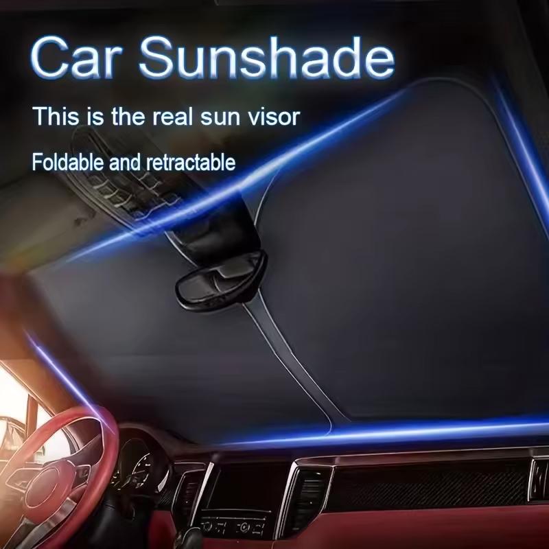Car Front Windshield Sunshade Cover For Toyota FJ Cruiser 2020 UV Block Heat Insulation Auto Interior Sun Protection Accessories