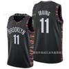 Mens Basketball Jersey Shorts Set Irving 11 Durant 7 Cotton Sportswear Urban Style Embroidered Team Uniform