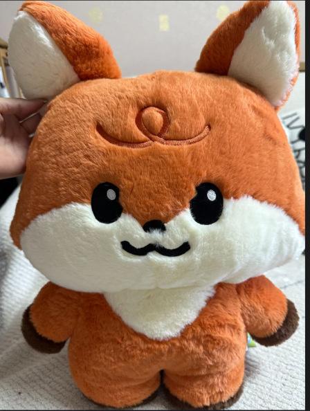 40cm Soft Plush Doll Keychain Cartoon Stuffed Toy PP Cotton Filling Cute Pendant Birthday Gift For Fans