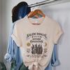 Salem Witch T-Shirts for Women Vintage Funny Halloween T Shirts Short Sleeve Loose Trendy Cute Fall Holiday Graphic Tees Tops