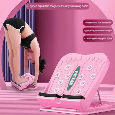 Растяжка для икр Наклонная доска 10 уровней регулировки Массаж стоп Физиотерапия Наклонная доска Мужчины Женщины Тренировка подвижности голеностопа Тренировочный клин