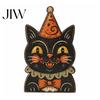 Small Ornaments for Counters Halloween Tiered Tray Decorations, Wooden Tabletop Ornaments, Vintage Centerpiece Party Table Decor Home