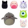 Плюшевая игрушка Squishmallows Кот-Акула Кролик С наполнителем из ПП хлопка Для детей и коллекционеров