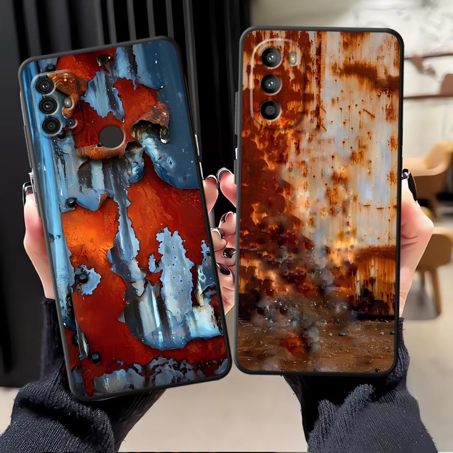 Rust Marks Case for Moto X30 Pro Edge 20 30 S30 Pro Funda Phone Cover