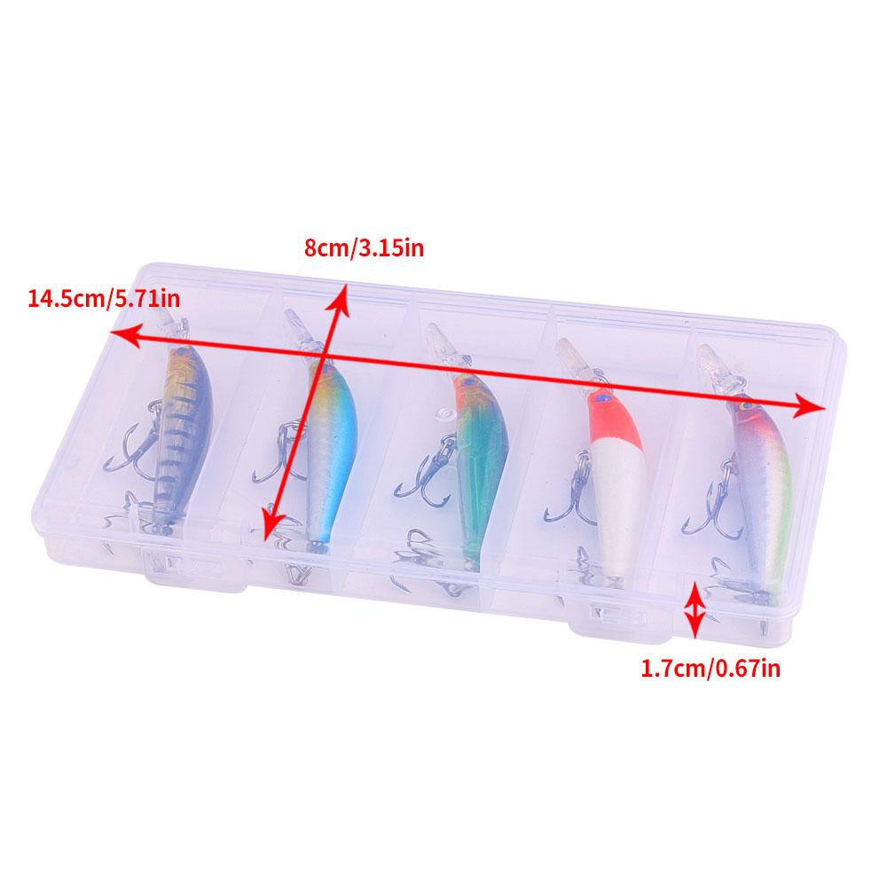 Deep Drive Simulation Minnow Fishing Lure Long Casting Hard Lure With 3 Treble Hooks Wobble Fishing Tackles