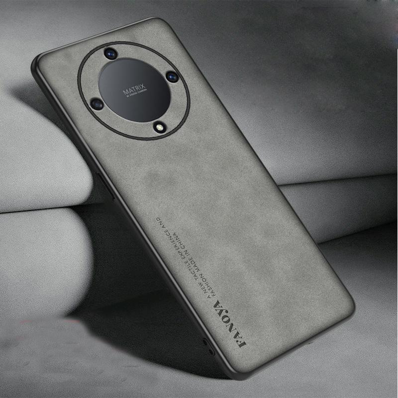 Роскошный мягкий чехол из овчины из искусственной кожи для Huawei Honor X9A X8A X7A Magic 5 Lite 5 Pro, матовая задняя крышка