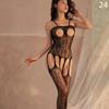 NEW Japan Korea Style Crotchless Sexy Lingerie Lace Hollow Bra Set Erotic Costumes Teddy Baby Doll Dress Deep V Open Bra Porn Women Underwear Sexsuit