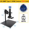 180-кратный зум-объектив HD электронный микроскоп 4K 48MP HDMI Type-C CCD камера с высоким увеличением промышленные профессиональные инструменты для ремонта