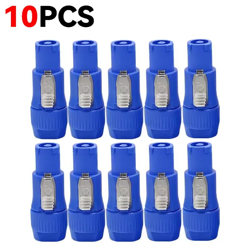 3Pin Powercon XLR Connector 20A 250V Male Plug NAC3FCA NAC3FCB NAC3MPA Power Socket Male Plug Adapter for Stage Light LED Screen