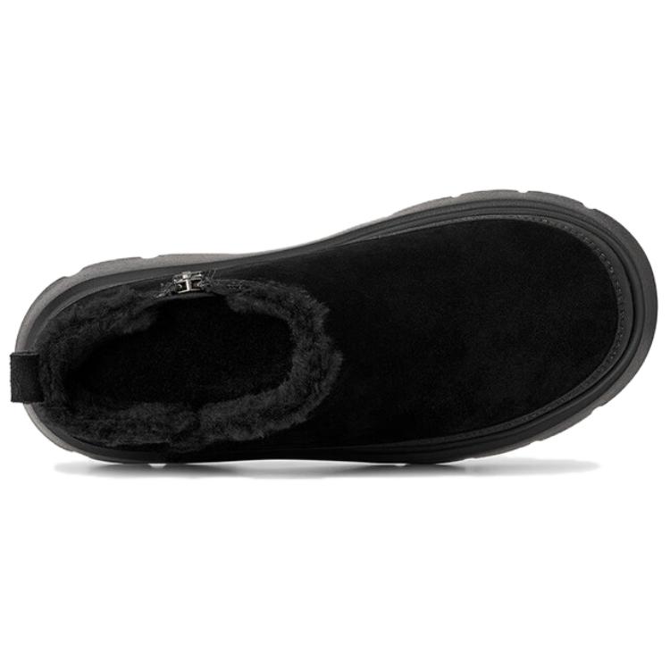 UGG Calimuze Ultra Mini Slip On Comfortable Simple Snow Boots Women Boots Black 1174495-BLK