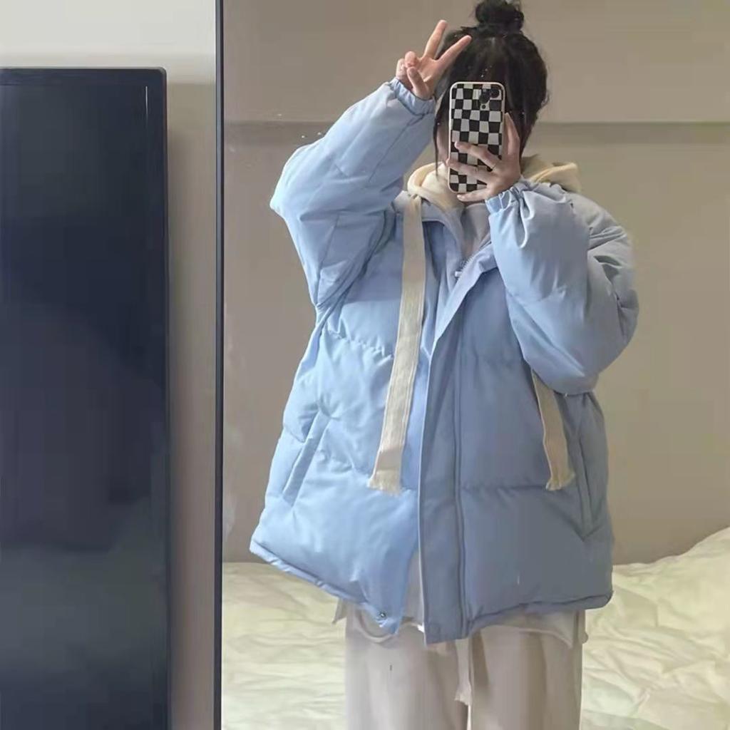 Зимняя новая куртка женская свободная куртка хлеб