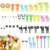Animal Food Picks Mini Forks for Kids Cute Fruit Fork Bento Box Bento Acssories Food Decoration Fork Food Picks for Kids