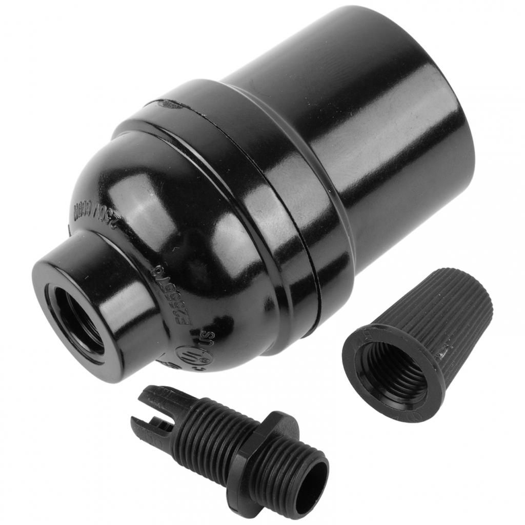 Бакелитовый патрон для лампы в промышленном стиле для винтажных ламп Эдисона с цоколем E27