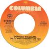 7inch Record DENIECE WILLIAMS - That's What Friends Are For / It's  310556 Columbia 1977 US Soul/Funk Used