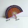 Seaweed Grass Woven Fan Semicircular Handheld Fan Natural Cooling Fan  Summer