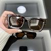 Винтажные квадратные солнцезащитные очки Женские Мужские Модные Ретро Зеркальные Солнцезащитные очки Женские Брендовые Дизайнерские Очки для Вождения на Открытом Воздухе
