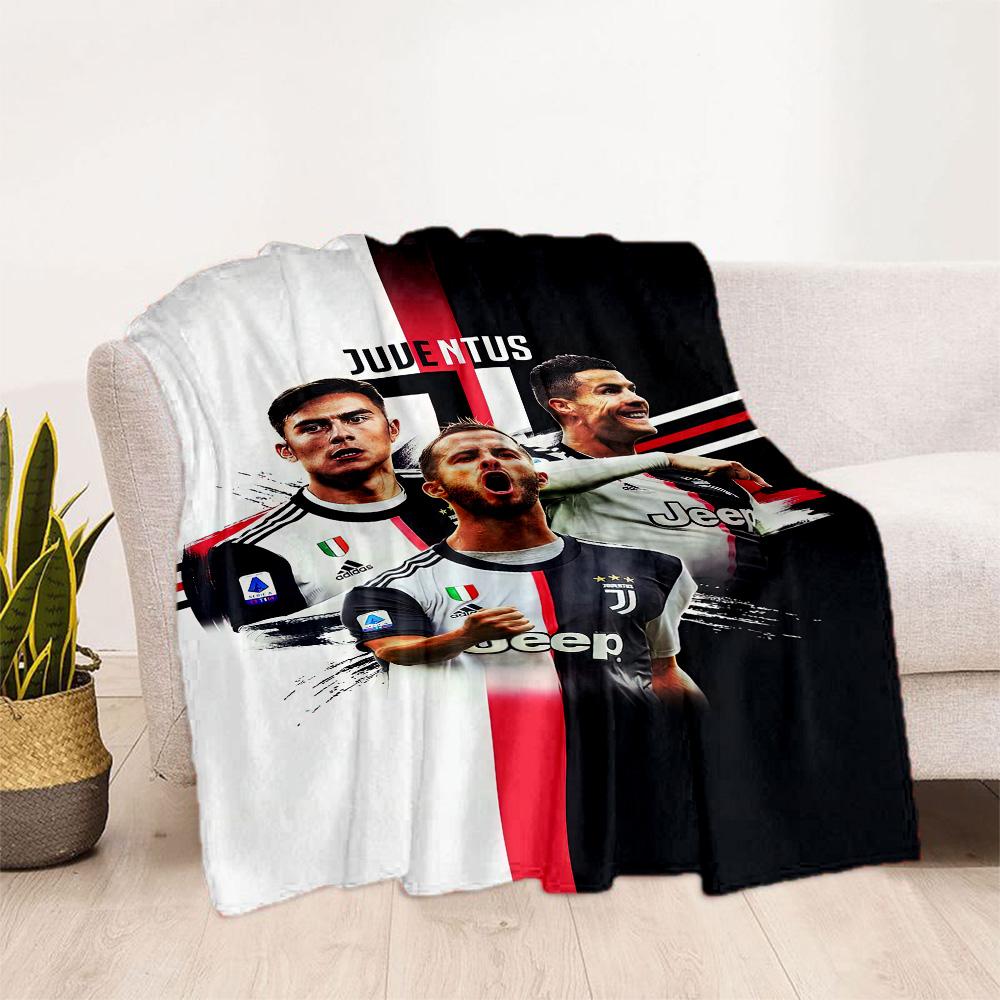 Juventus Blanket Soft Cozy Perfect For Picnics Bed Sofa Four Seasons Universal Modern Style Gift For Travel Home Birthdays