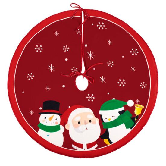 Превосходная юбка в виде рождественской елки, тонкая работа, низ из конопли, Санта-Рождество