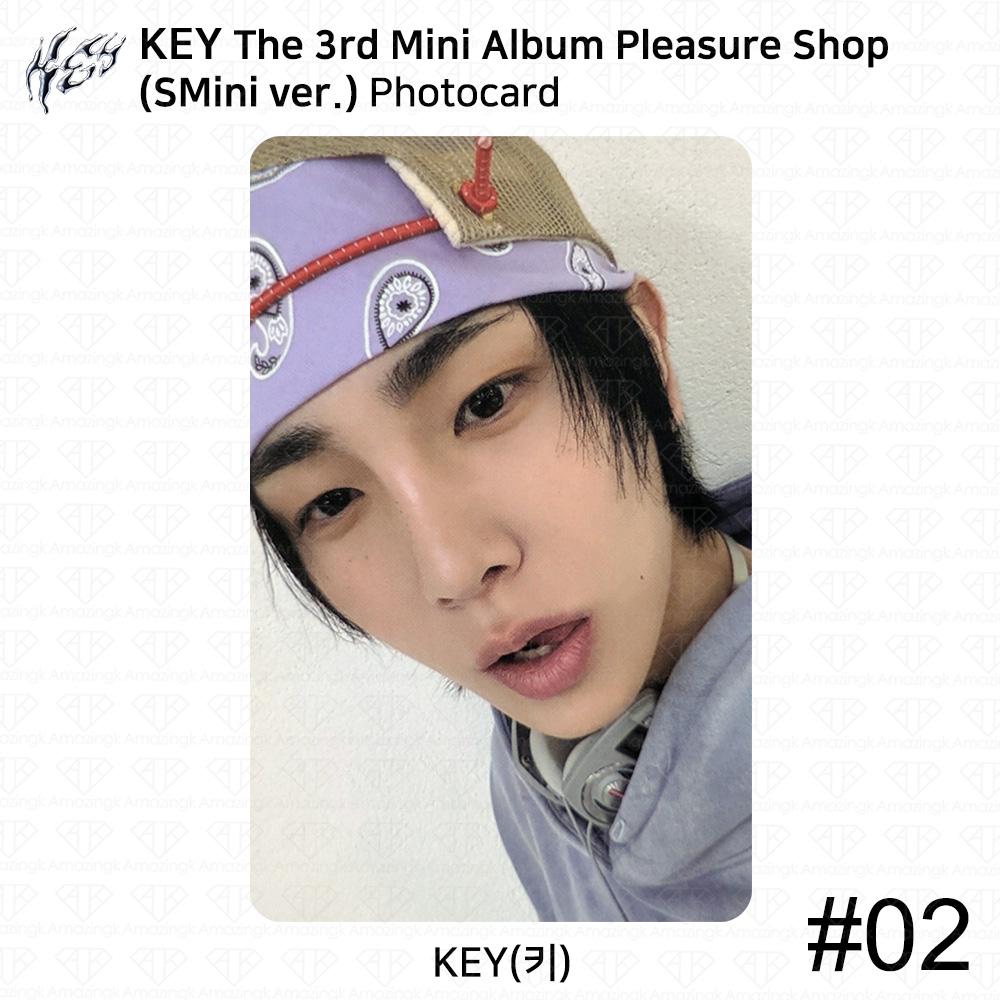 SHINee KEY 3-й мини-альбом Pleasure Shop Официальная фотокарточка SMini Glass Package