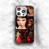 Чехол для телефона с принтом Singer L-Lola Y-Young Для iPhone 16 17 15 14 12 13 Pro Max Черный цвет Ударопрочный чехол