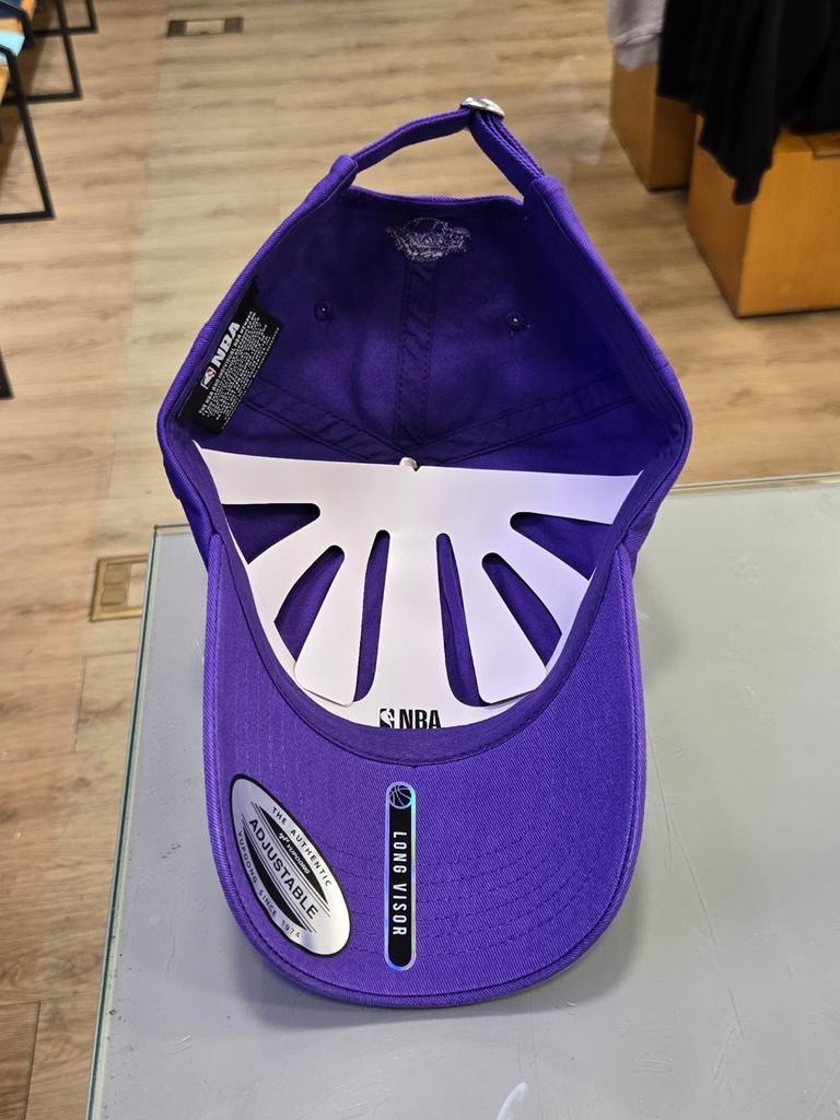 NBA Unisex LAL Team Letter Point Overfit Soft Ball Cap N255AP231P (69)