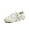 TEENMIX Women's Shoes, Flat Retro Training Sneakers, Versatile White Casual Shoes for Women, New Style