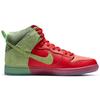 Nike Кроссовки унисекс Dunk High SB Strawberry Cough Red University-Red Spinach-Green CW7093-600