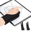 Drafting Illustration Prevents Stain Pen Liquid For Super Comfortable Gloves, Two-Finger Gloves, 2-Piece Set, Gloves, Malfunctions, Resistant,