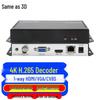 Tongsanwei 4K HD Сетевой IP-декодер в HDMI/VGA/CVBS