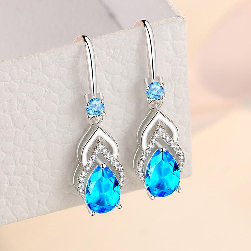 Серьги-капли Lindon из медного сплава с цирконом, серьги-капли для женщин, подарки на свадьбу