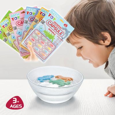 Новые экзотические игрушки Волшебные мягкие детские игрушки для познания Ранние развивающие игрушки Детские мультяшные игрушки-динозавры Креативная игрушка для ванны Растущие капсулы