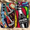 Чехол для телефона C-CocaS-Fashion Cola для Samsung S 24 Fe 25 Ultra Plus 20 Lite 21 30 22 23 24 22 Ultra 5G Fundas