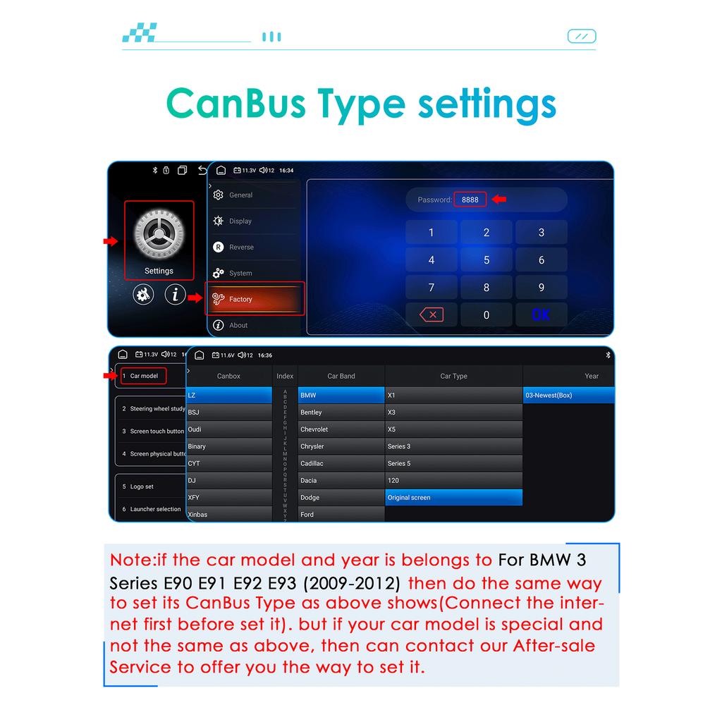 OSSURET Android 13 10,25-дюймовые автомобильные интеллектуальные системы 2 Din Wireless Carplay Android Auto для BMW 3 серии E90 E91 E92 E93(2009-2012)CIC стерео RDS