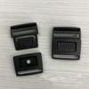 10pcs Black&White Curved Buckle Lock Plastic Safety Buckles New Travel Bag Buckles  Outdoor Tool