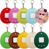 Japan And Korea Ins Egg Modeling Double-Sided Diy Cloth Sticker Back Version Pendant Luggage Tag Decorative Egg Computer Embroidery Label