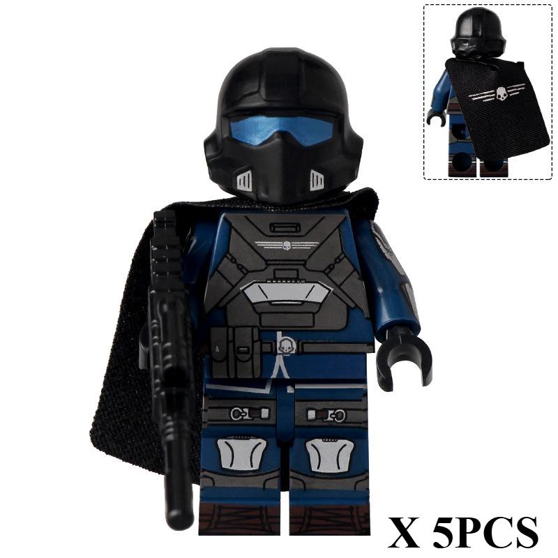 C103 MOC Воины Тяжелая Броня Солдаты Игровая Серия мини Персонаж совместимые сторонние Строительные Блоки Игрушки Подарки