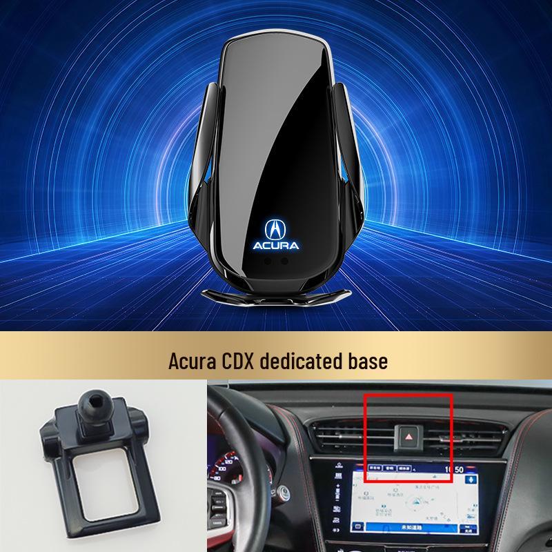 Acura CDX Wireless Fast Charging Car Phone Holder with Smart Sensor