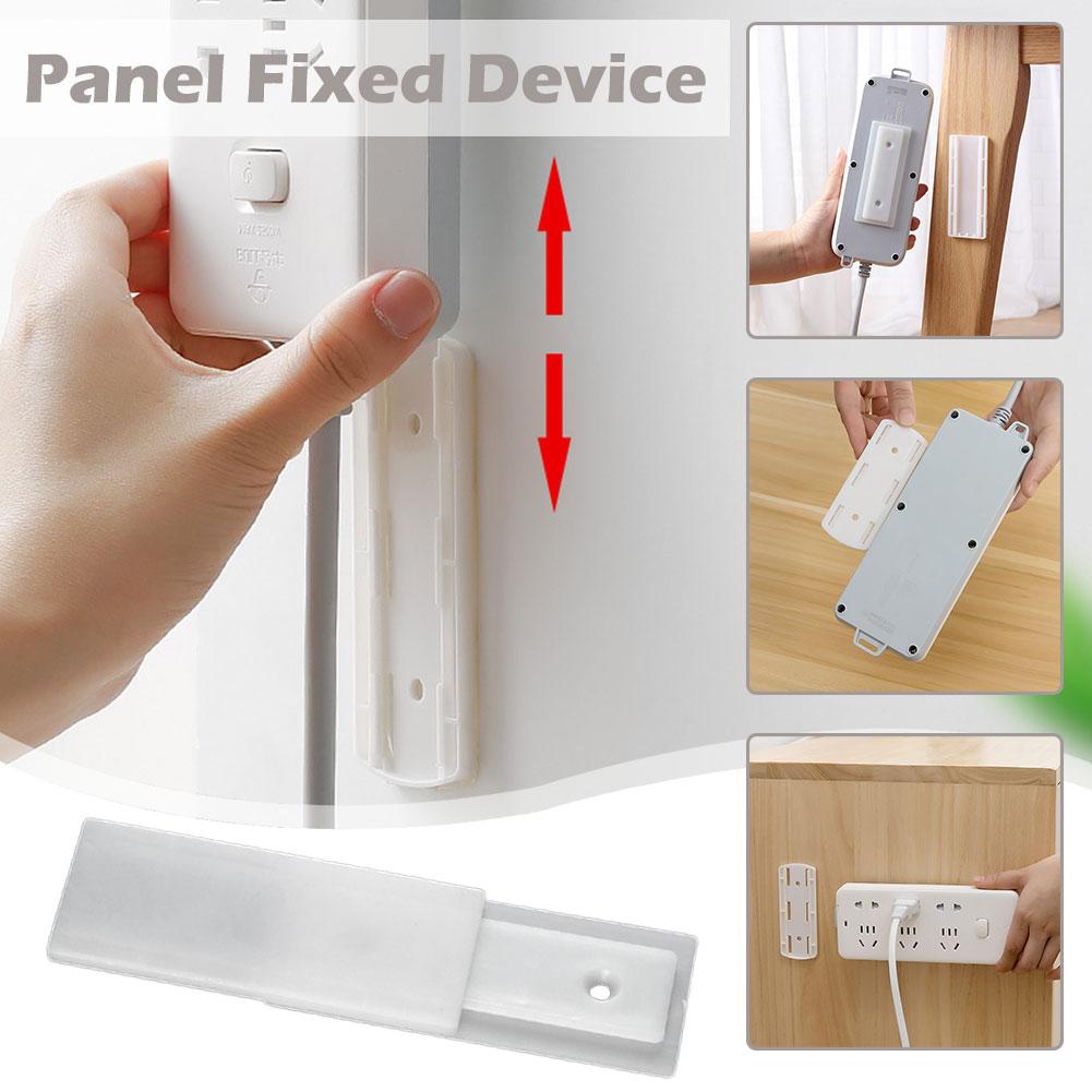 Домашний самоклеящийся фиксатор розетки, органайзер для проводов, полоска, держатель вилки, мощная наклейка L8O7