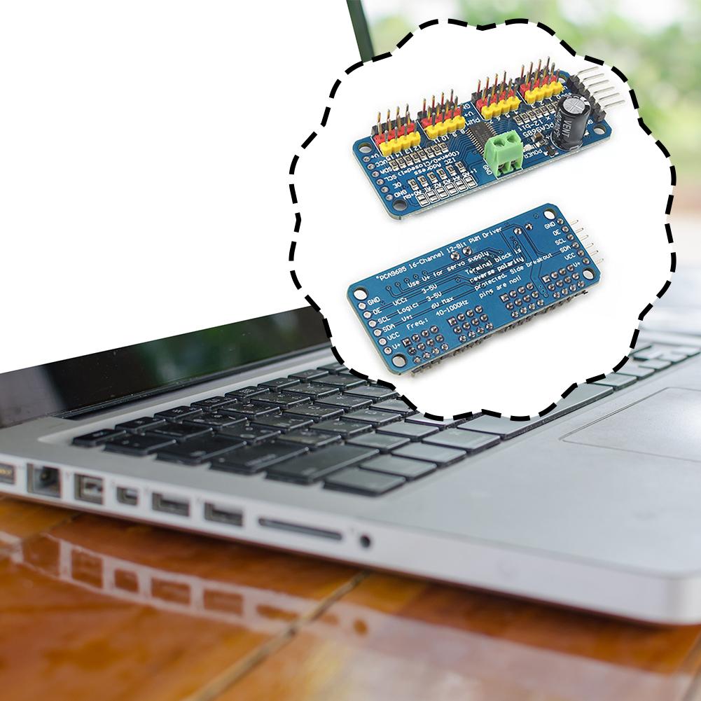 1pc PCA9685 16 Channel 12 Bit PWM Servo Driver Board PCA9685 For Arduino IIC Module Raspberry a L1X4