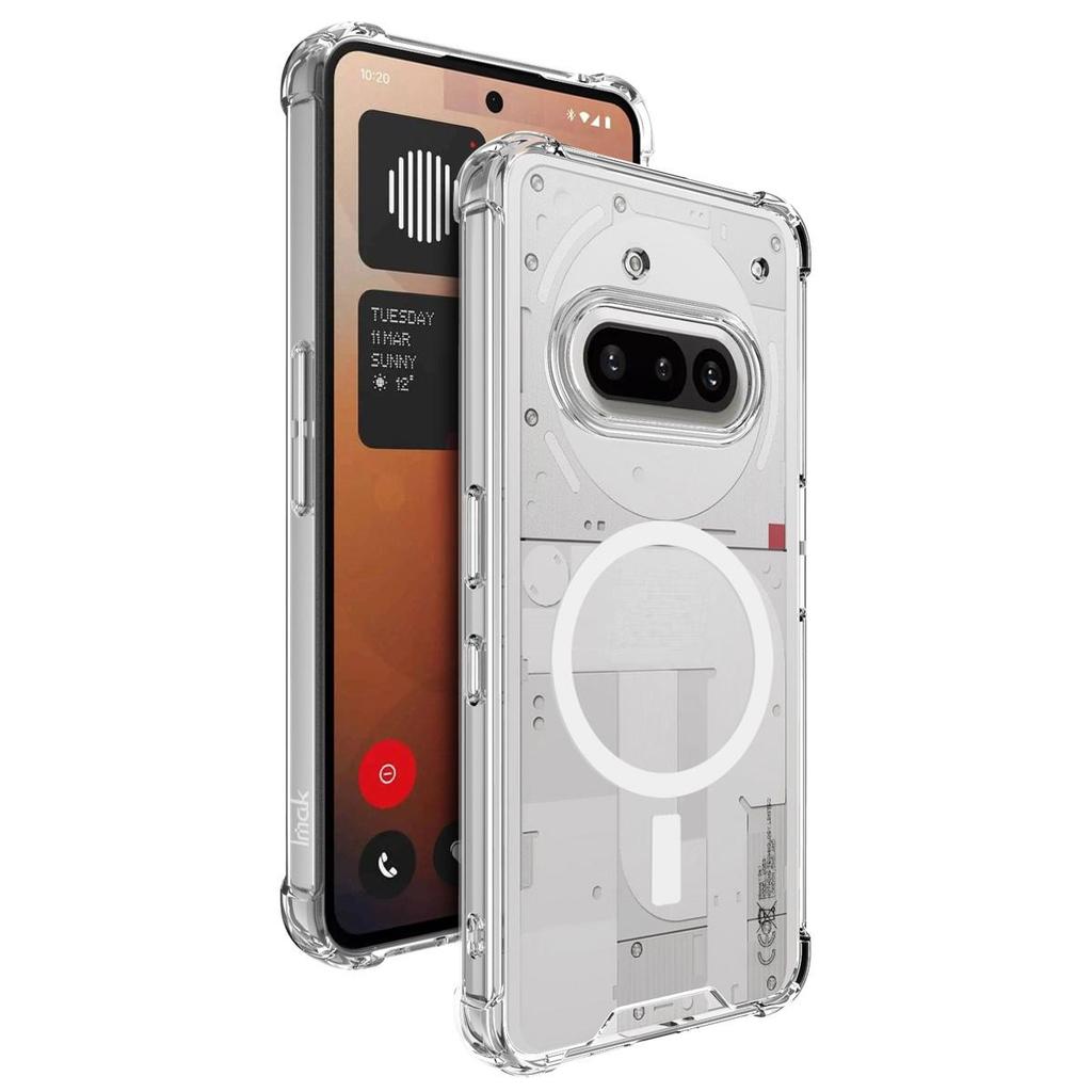 Для телефона Nothing Phone 3a 5G Чехол для телефона IMAK Ударопрочный Мягкий Космический Магнитный Чехол