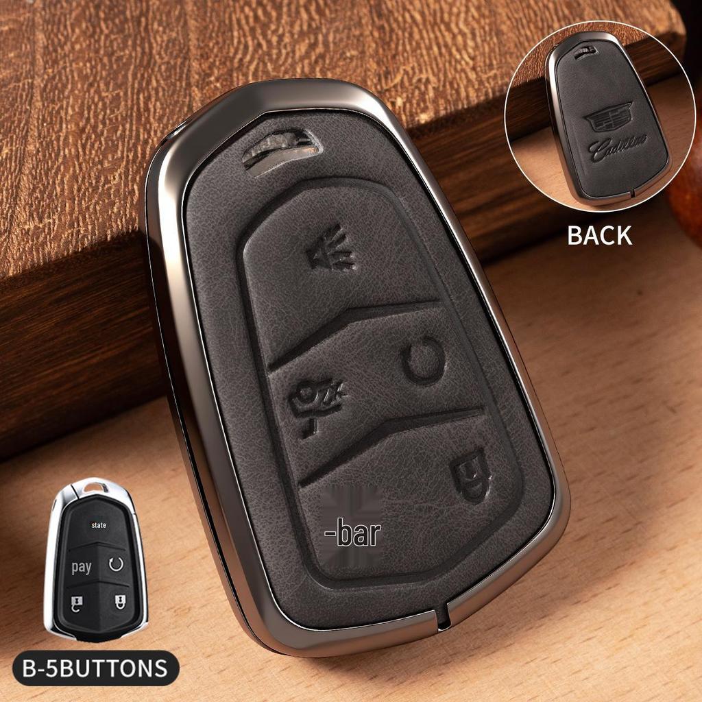 Cadillac Key Case for XT5, XT4, XT6, XTS, CT4, CT5, CT6, ATSL Models