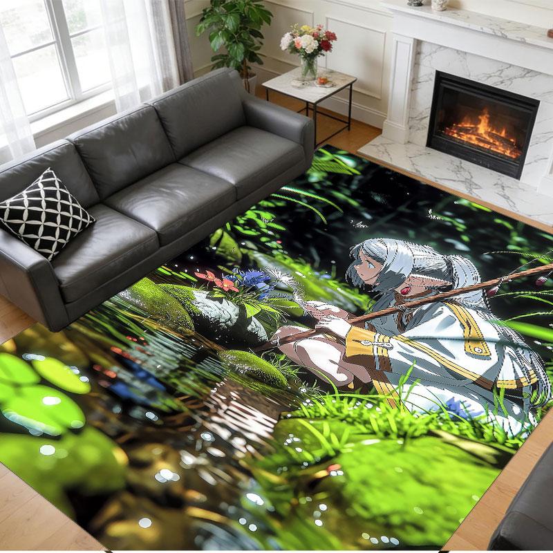 Crystal Velvet Rug Soft Non Slip Indoor Floor Mat Home DecorFrieren Beyond Journey's End