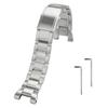 Tyqzor Compatible Stainless Steel Bracelet Watch Band Replacement Strap G-SHOCK GST-B100/GST-S120/GST-W300/GST-S310/GST-S300 Men's (1 Piece)