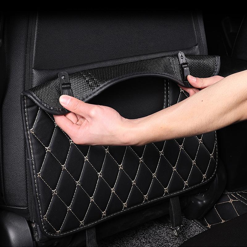 2025 Новый PU кожаный чехол для спинки автомобильного сиденья, защитный коврик для детей Kick Clean Anti Dirt Защита от грязи