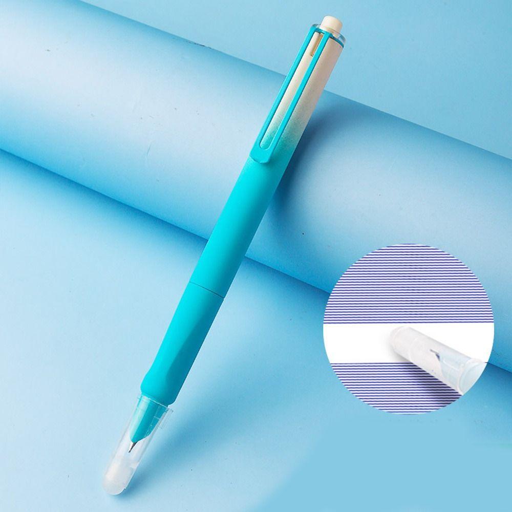 Magic Pen With Eraser Press Fountain Pen Thermal Erasable Fountain Pen  Student