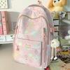 Школьный рюкзак Детский для начальной школы для девочек Высокой ценности Вместительный Рюкзак с принтом для старшей школы