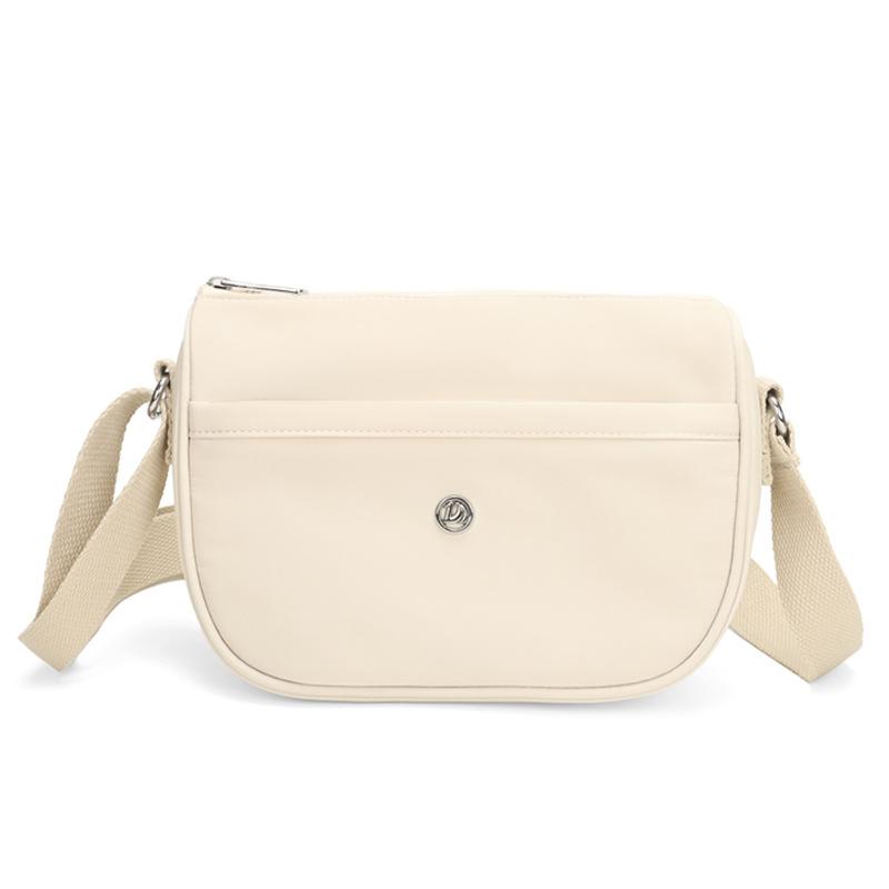 Легкая однотонная нейлоновая сумка кроссбоди Женская сумка Сумка через плечо для мамы