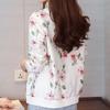 Fashion Women Bomber Print Jacket Long Sleeve Sun Protection Shirt Women Thin Slim Short Female Jackets Plue Size