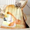Summer Fun Sun Blanket Warmthful Decor Great for Chair Livingroom Office Four Seasons Multipurpose Modern Style