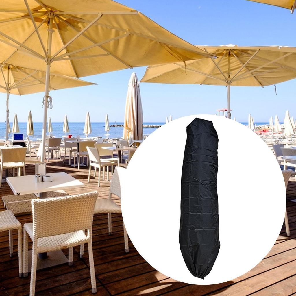 Patio Umbrella Cover Oxford Cloth Versatile Sturdy Accessories Tear Resistant Waterproof Parasol